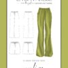 Schnittmuster Leinenhose Hose mit Gummibund