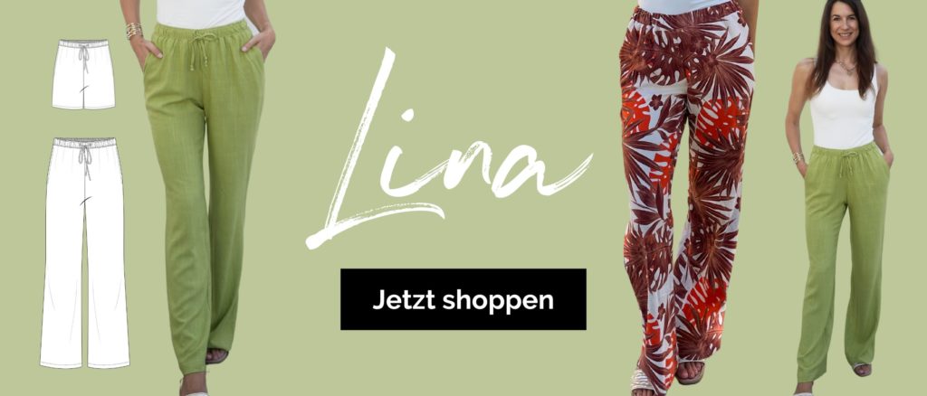 Homepage Banner Schnittmuster Hose Lina